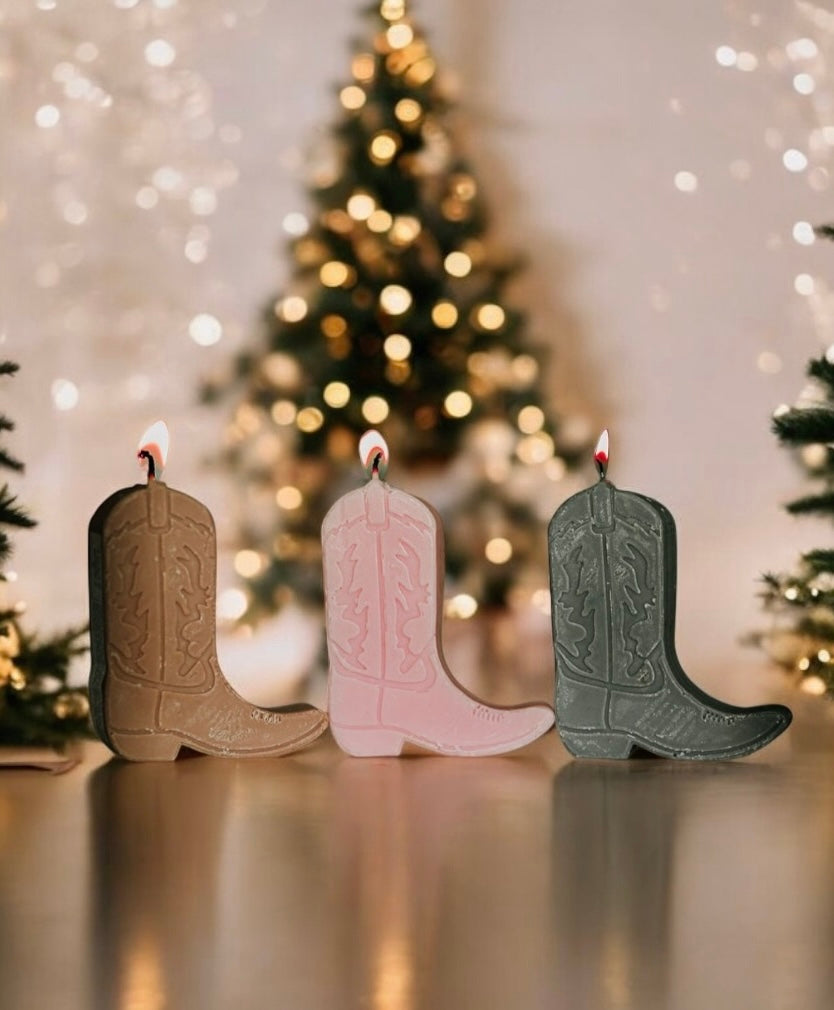 Cowboy Boot – Scented Candle