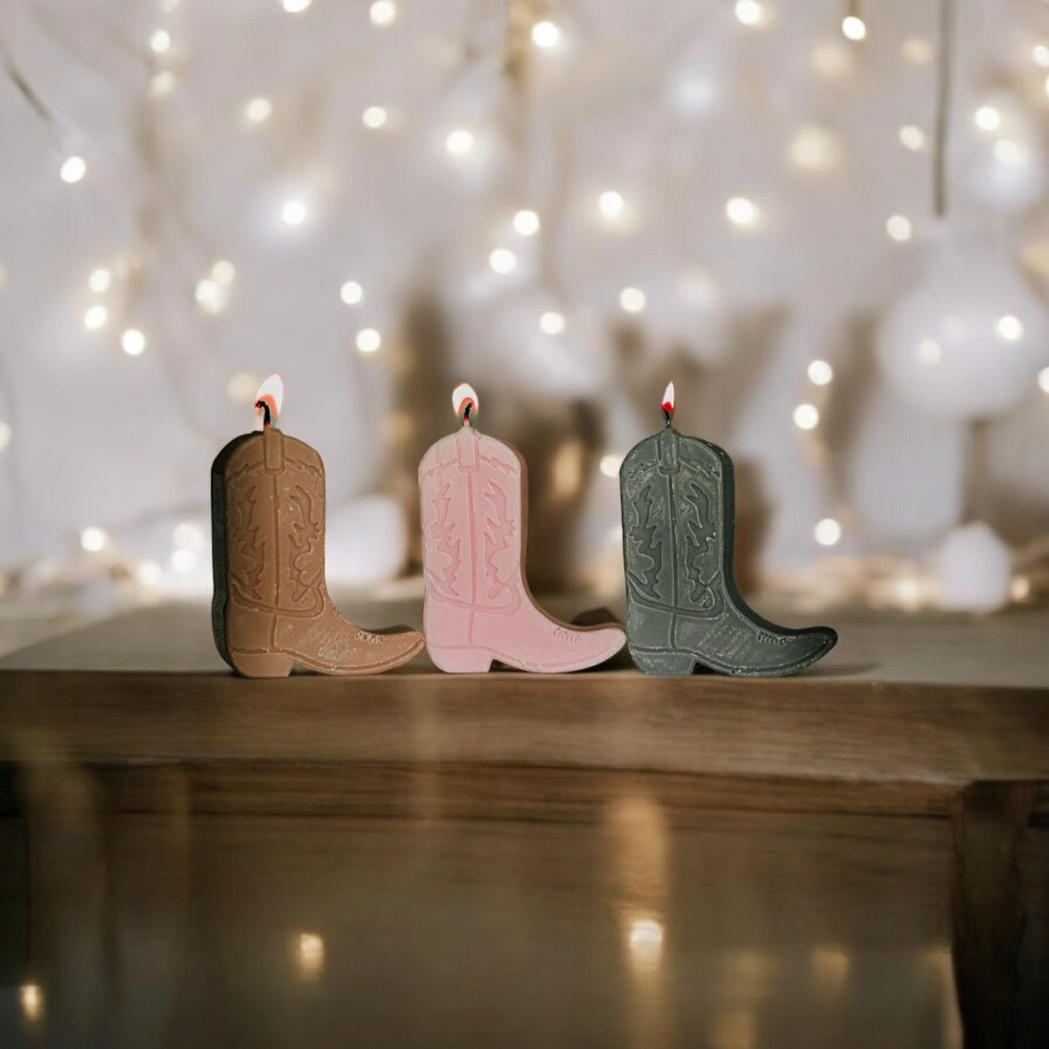 Cowboy Boot – Scented Candle
