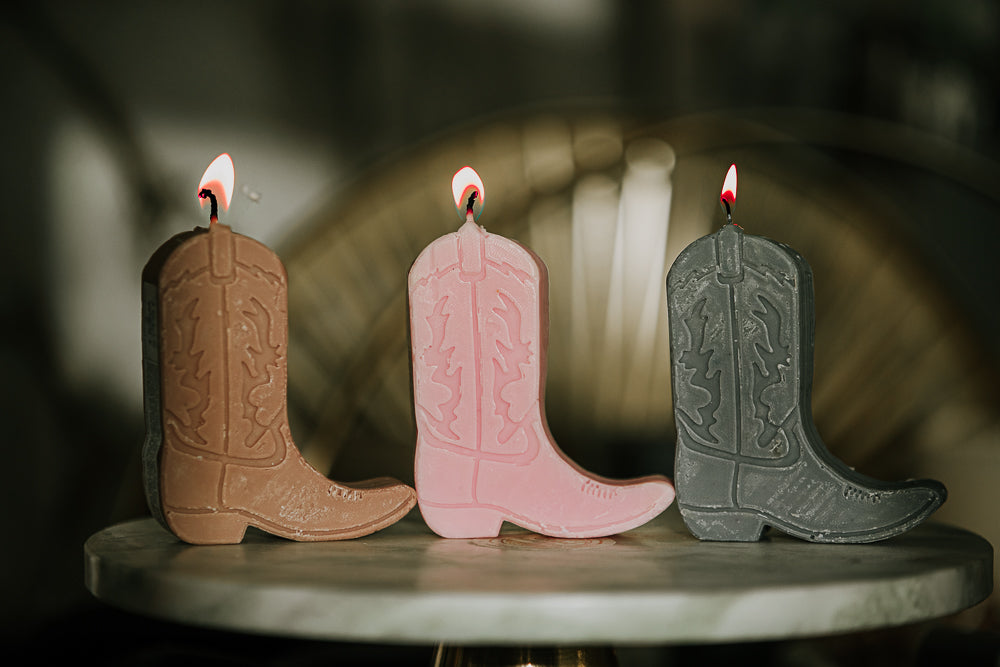 Cowboy Boot – Scented Candle