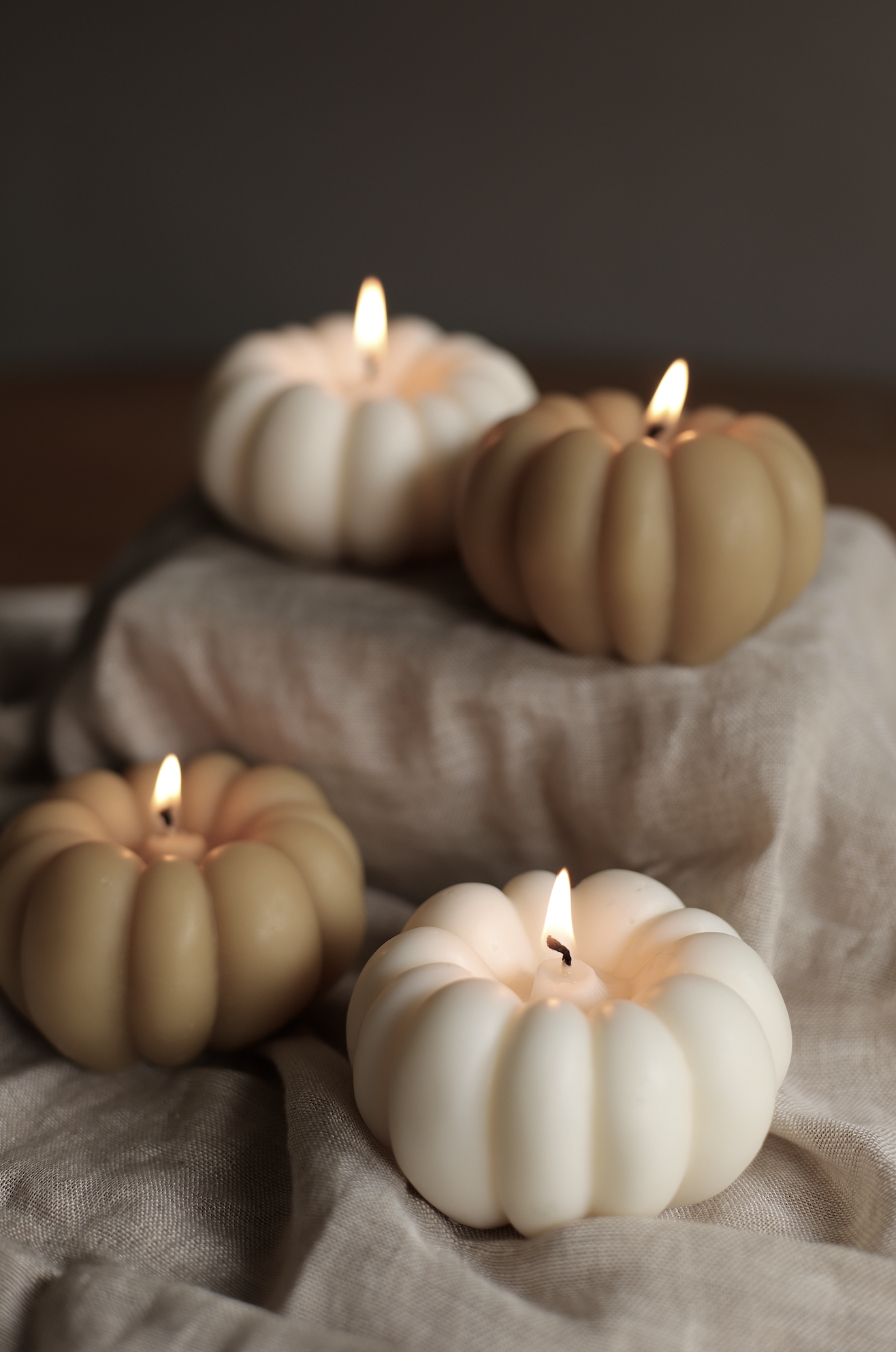 Pumpkin Candle - Small | Large
